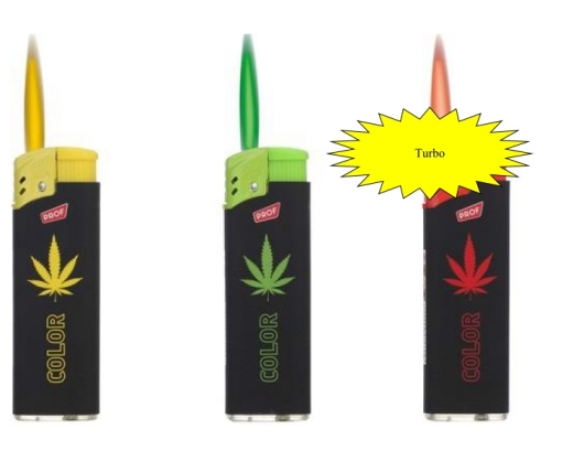 Turbo Feuerzeug Laser Hanf