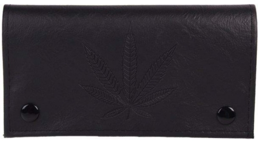 Tabaktasche Hanfblatt