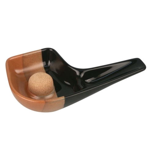 Pfeifenascher 1er schwarz/braun