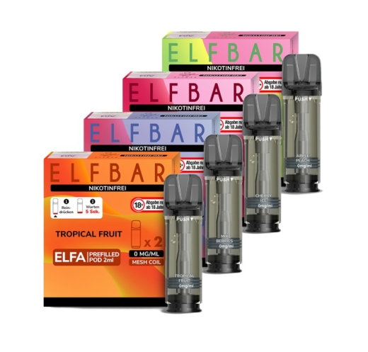 Elfa Pod 0 mg Mix Berries