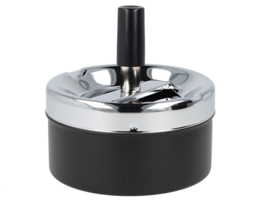 Drehaschenbecher black 9 cm