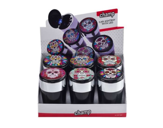 Autoscher mit LED Skull