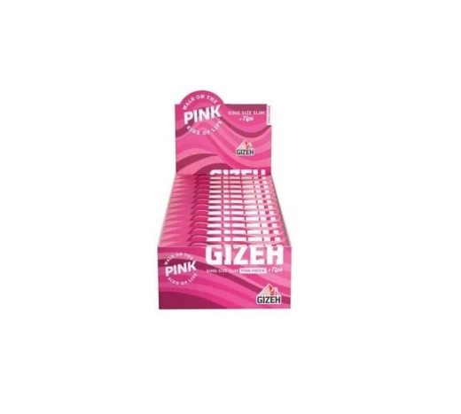 Gizeh Pink + Tips Zgt-Papier