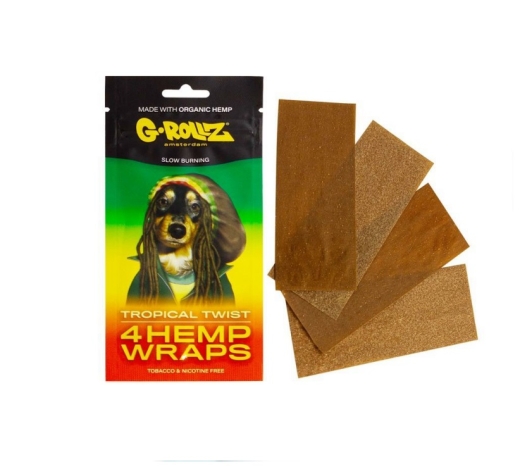 G-Rollz 4 Hemp Wraps Tropical Twist