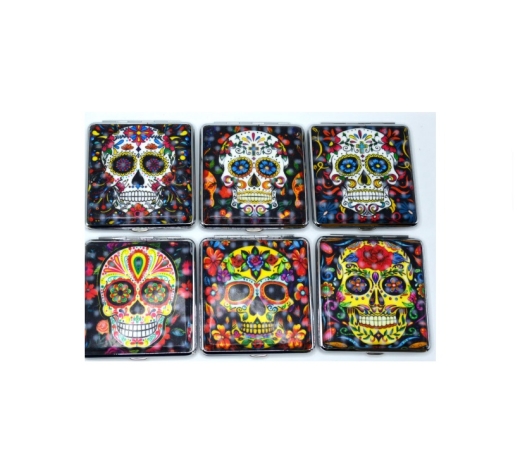 Zigarettenetui Kunstleder Skull KVP 8,95 €