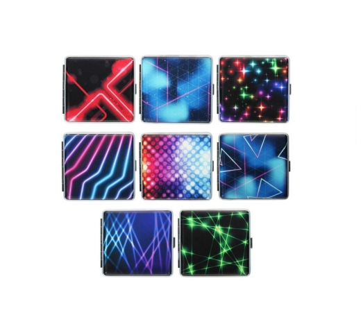 Zigarettenetui Kunstleder bunt  KVP 5,95 €