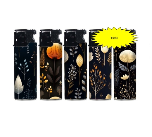 Turbo Einwegfeuerzeug Blumen KVP 1,50 €