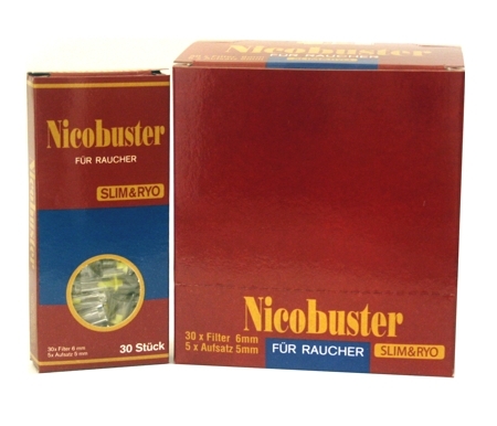Nicobuster Slim Zigarettenfilter 5,8-6 mm