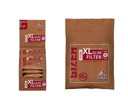 Gizeh XL Slim Filter Pure