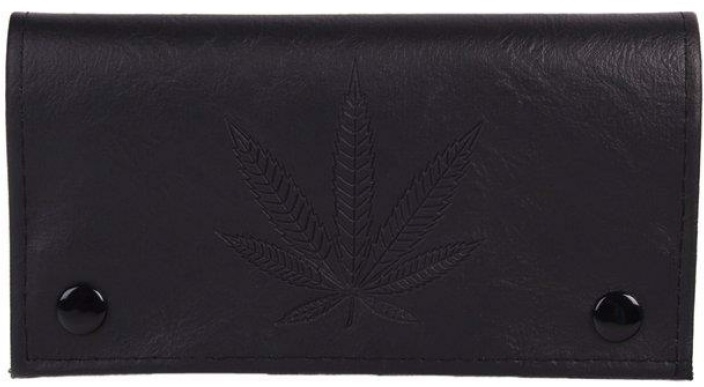 Tabaktasche Hanfblatt