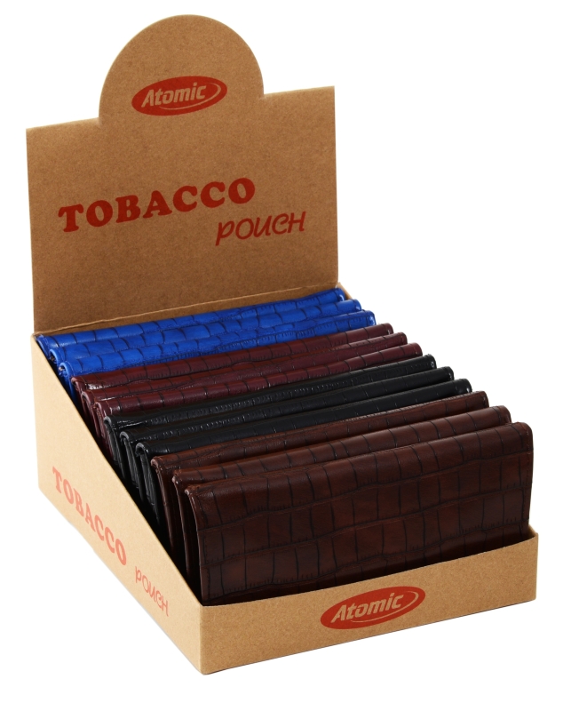 Tabaktasche Kunstleder Croco