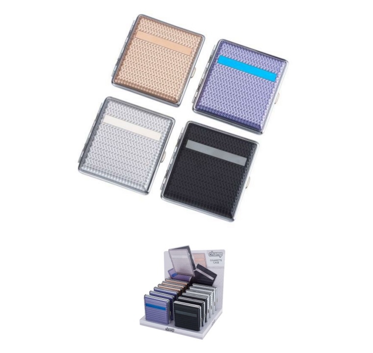 Zigarettenetui Kunststoff geriffelt