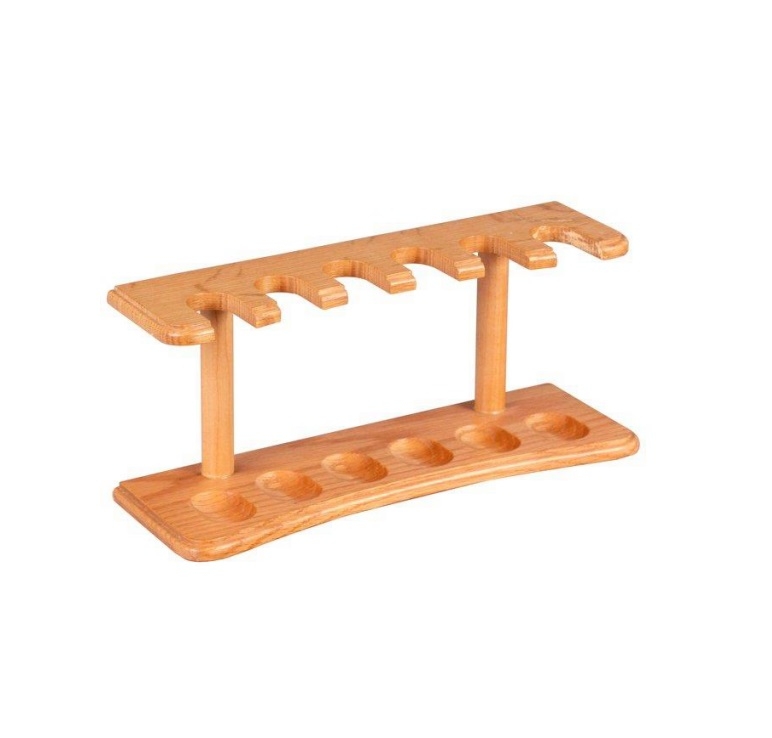 Pfeifenständer Holz 6er