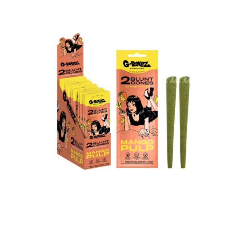 G-Rollz 2 Blunt Mango Pulp Cones