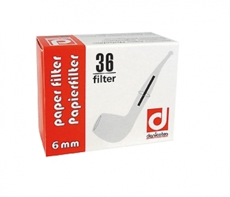 Denicotea Papierfilter 6mm