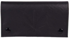 Tabaktasche Hanfblatt