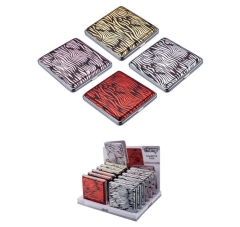 Zigarettenetui Kunstleder Zebra