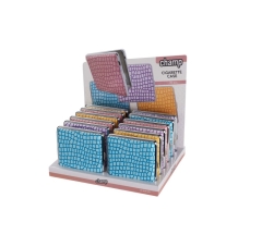 Zigarettenetui Kunstleder Croco