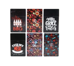 Zigarettenbox Sprungdeckel BBQ