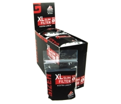 Gizeh XL Slim Filter black